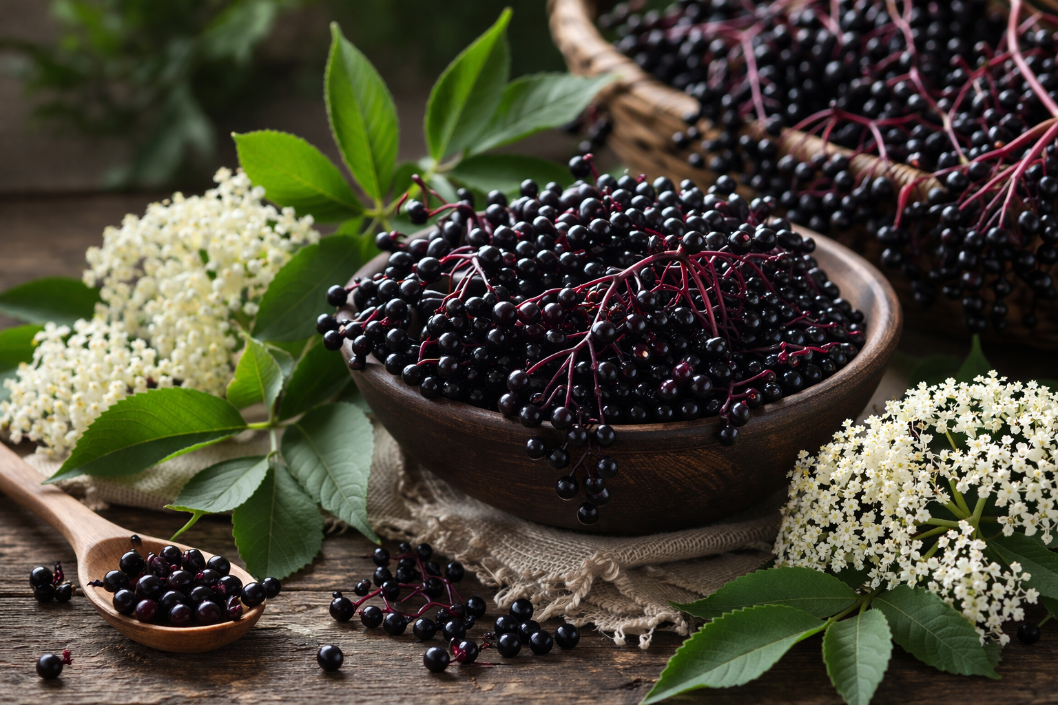 Elderberry Syrups