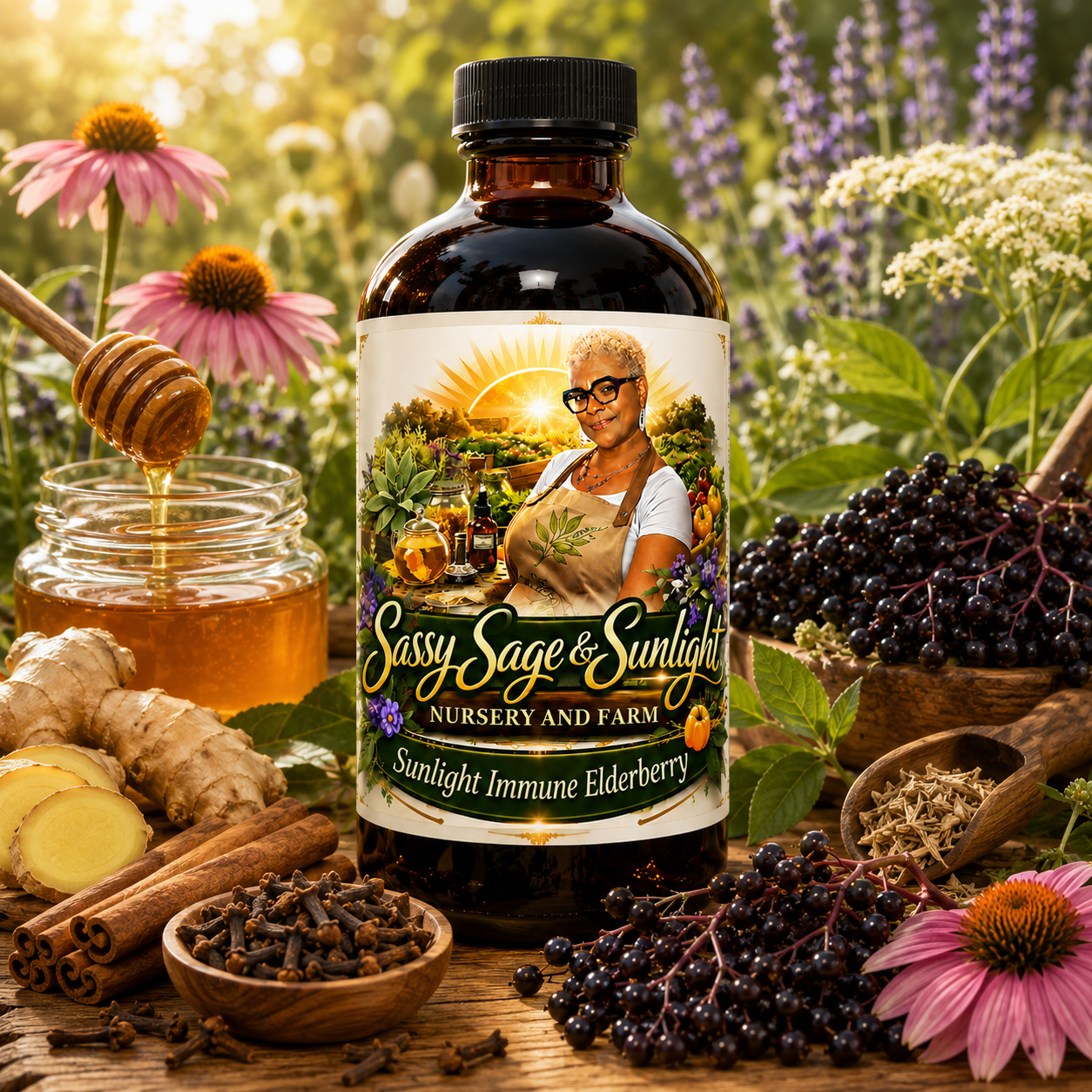 Sunlight Immune Elderberry
